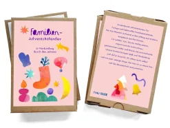 Adventskalender-Karten | 24 Familienaktivitäten