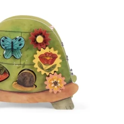 Aktivitätenspielzeug | Holz-Schildkröte Trois Lapins