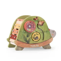 Aktivitätenspielzeug | Holz-Schildkröte Trois Lapins