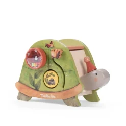 Aktivitätenspielzeug | Holz-Schildkröte Trois Lapins