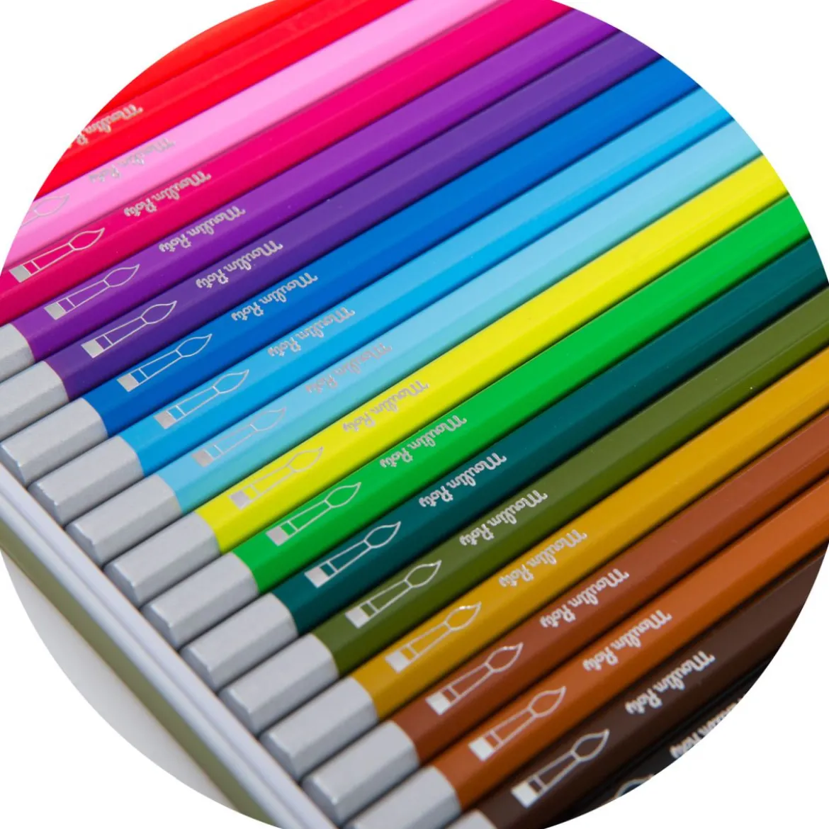 24 Aquarellfarbstifte in edler Box