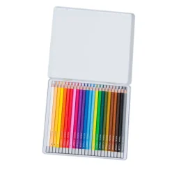24 Aquarellfarbstifte in edler Box