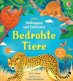 Aufklappen und Entdecken: Bedrohte Tiere