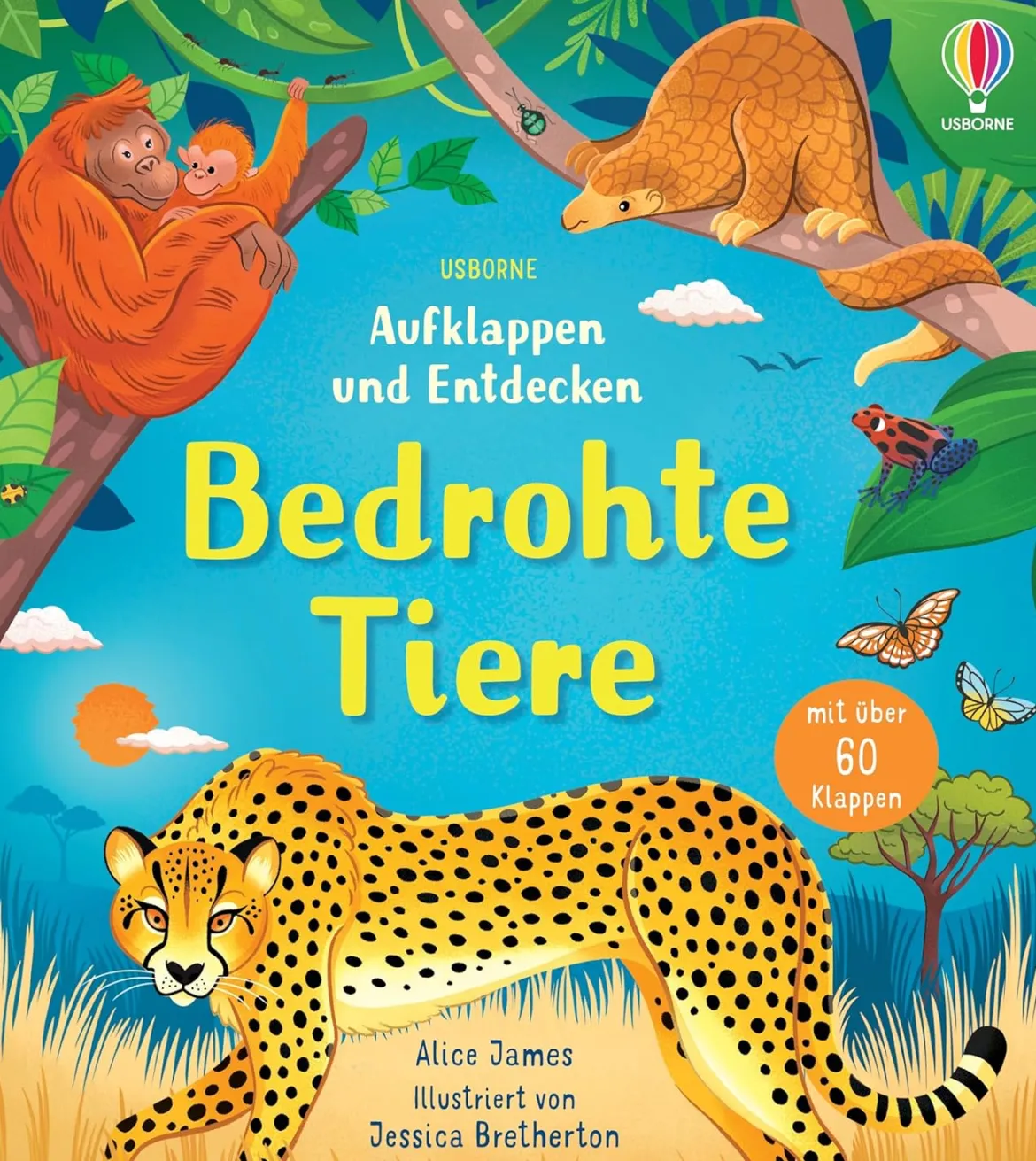 Aufklappen und Entdecken: Bedrohte Tiere