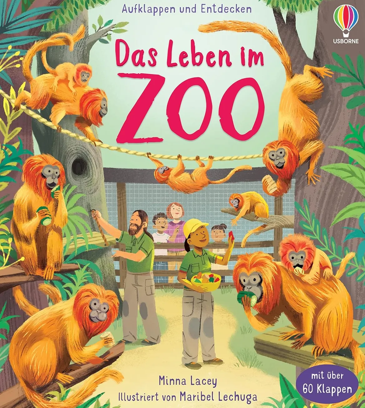 Aufklappen und Entdecken: Das Leben im Zoo