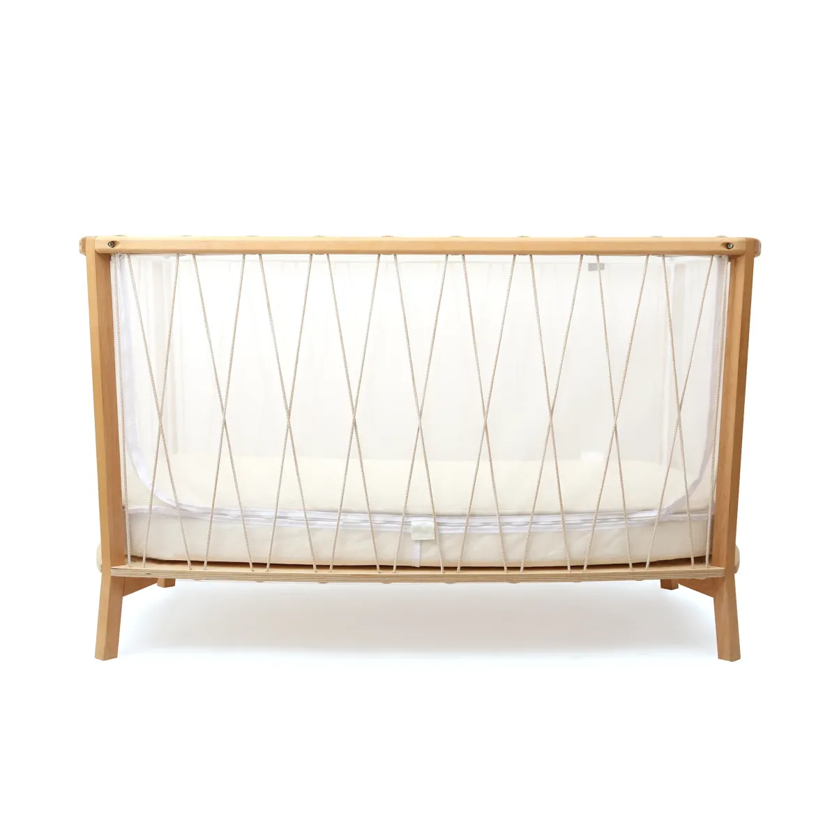 Babybett KIMI inkl. Matratze | Beige