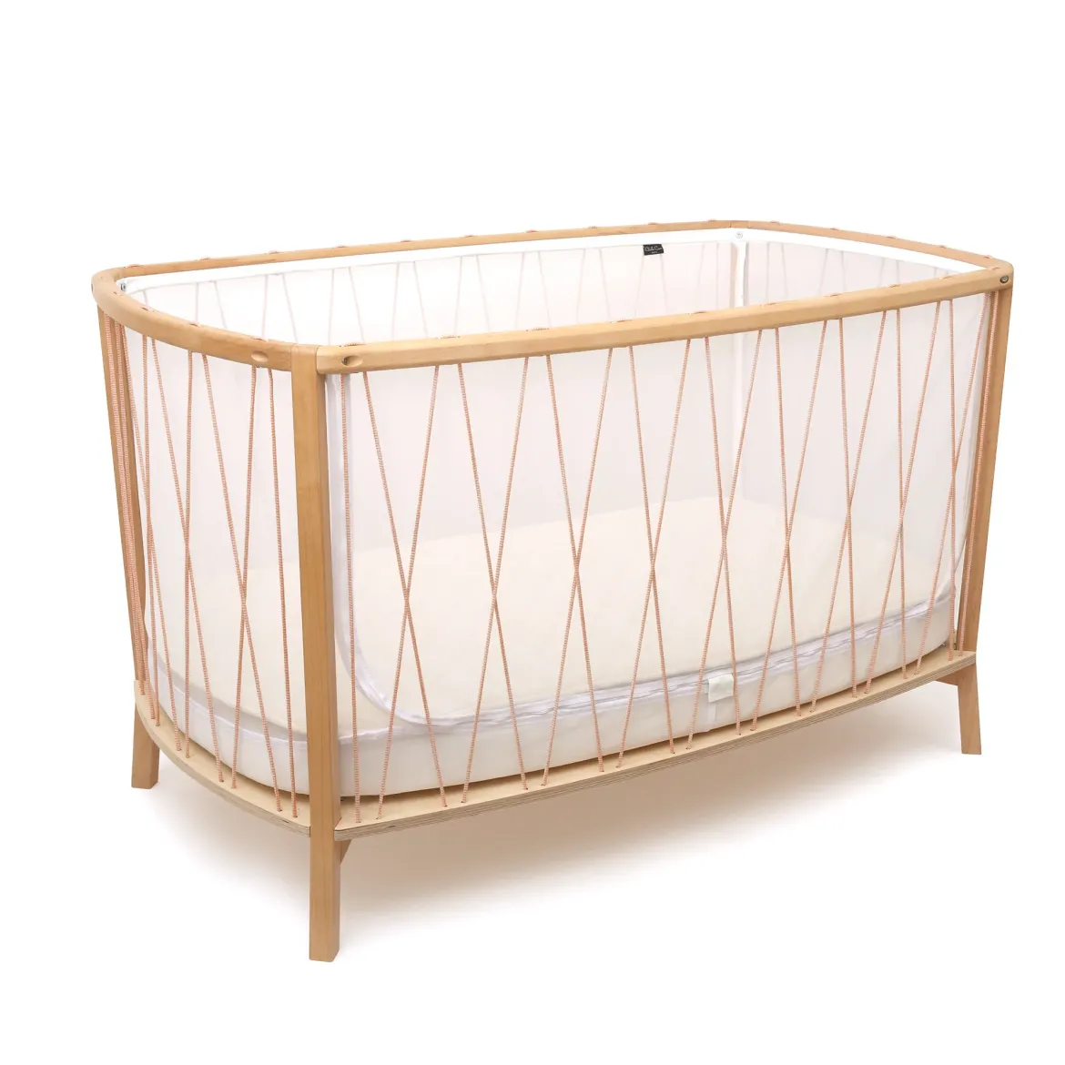 Babybett KIMI inkl. Matratze | Bois de Rose