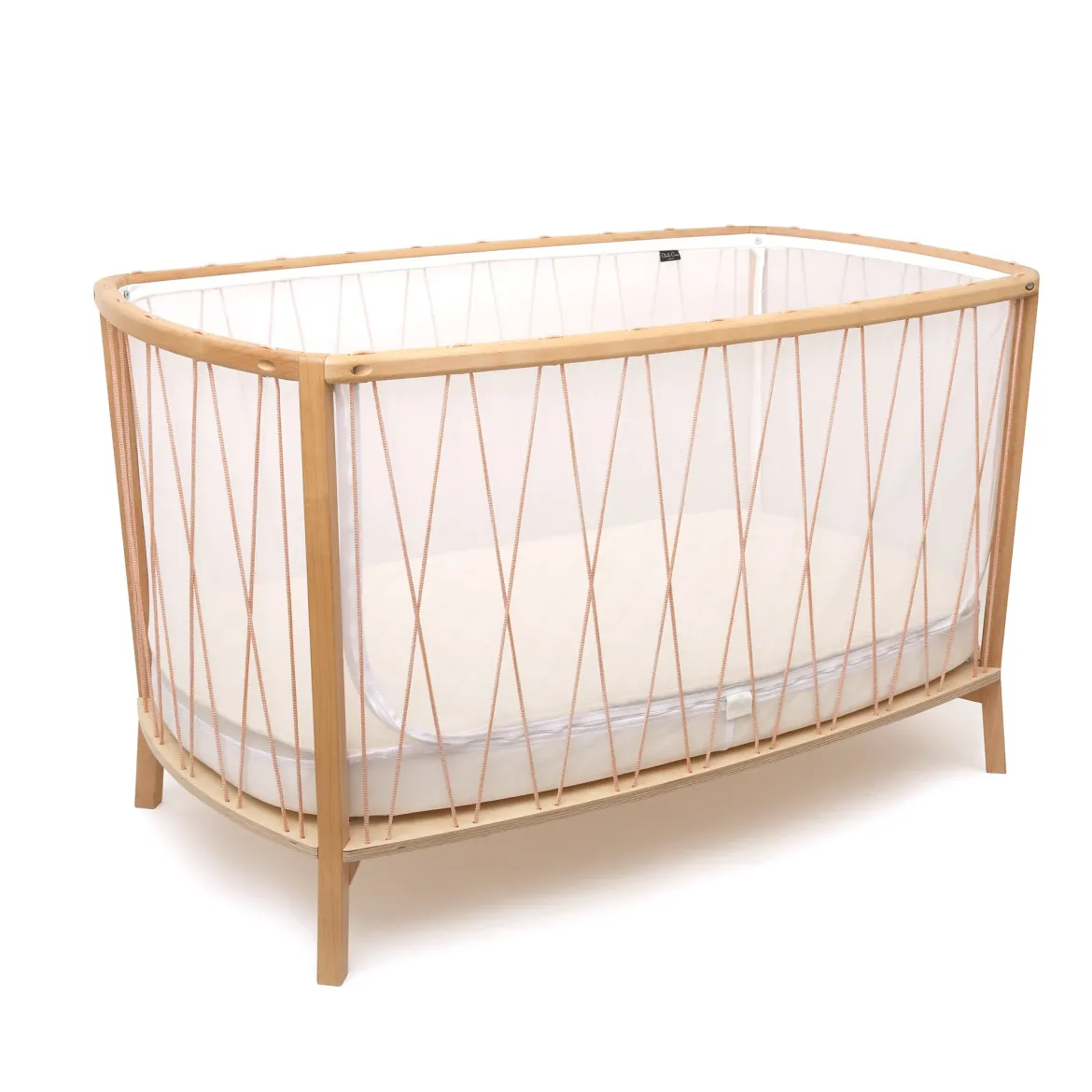 Babybett KIMI inkl. Matratze | Bois de Rose