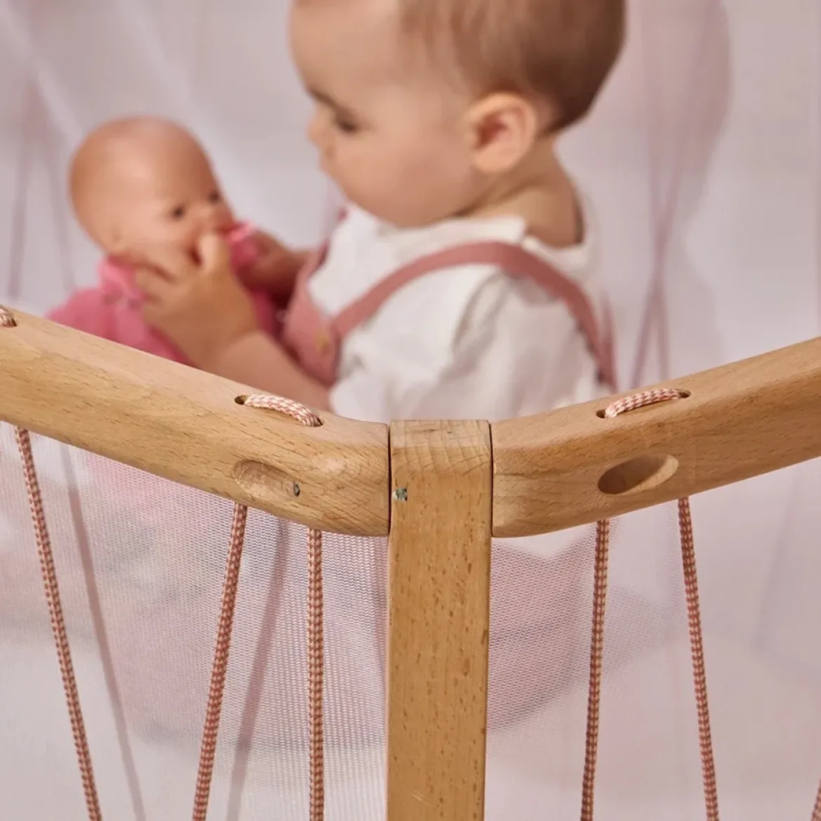 Babybett KIMI inkl. Matratze | Bois de Rose