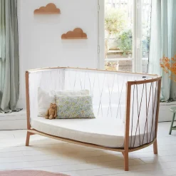 Babybett KIMI inkl. Matratze | Hazelnut