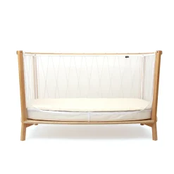 Babybett KIMI inkl. Matratze | Moosgrün