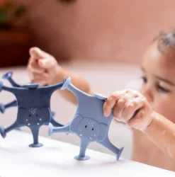 Badespielzeug mit Saugnäpfen | 3er Set Mrs. Elephant