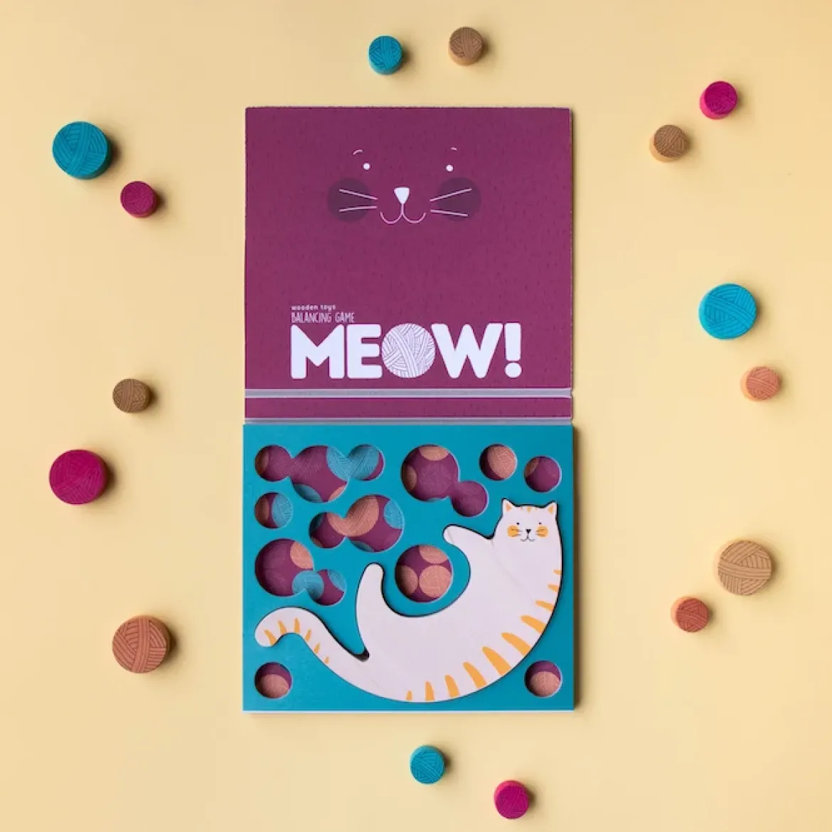 Balancierspiel Katze | Meow!