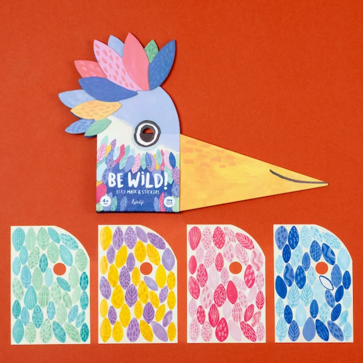 Bastelset | Be Wild! Bird Mask & Stickers