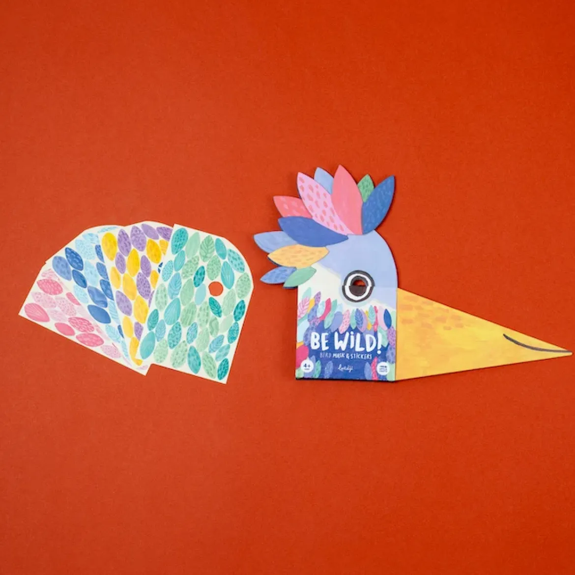 Bastelset | Be Wild! Bird Mask & Stickers