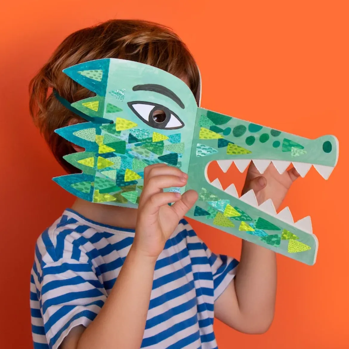 Bastelset | Be Wild! Crocodile Mask & Stickers