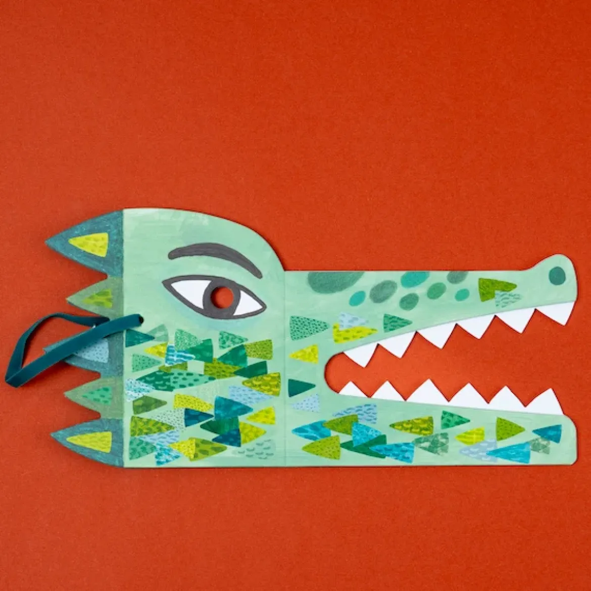 Bastelset | Be Wild! Crocodile Mask & Stickers