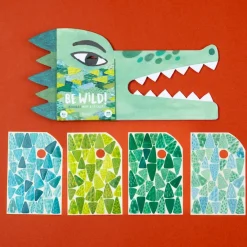 Bastelset | Be Wild! Crocodile Mask & Stickers