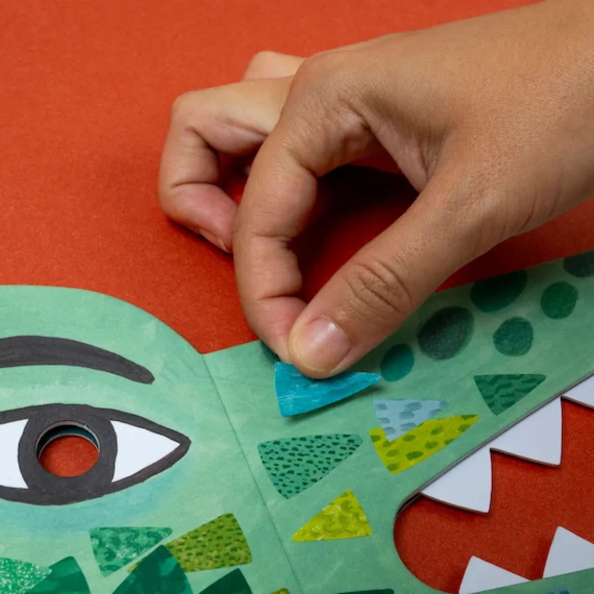 Bastelset | Be Wild! Crocodile Mask & Stickers