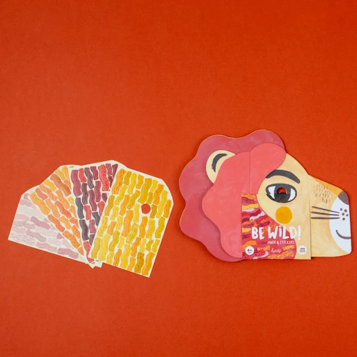 Bastelset | Be Wild! Lion Mask & Stickers