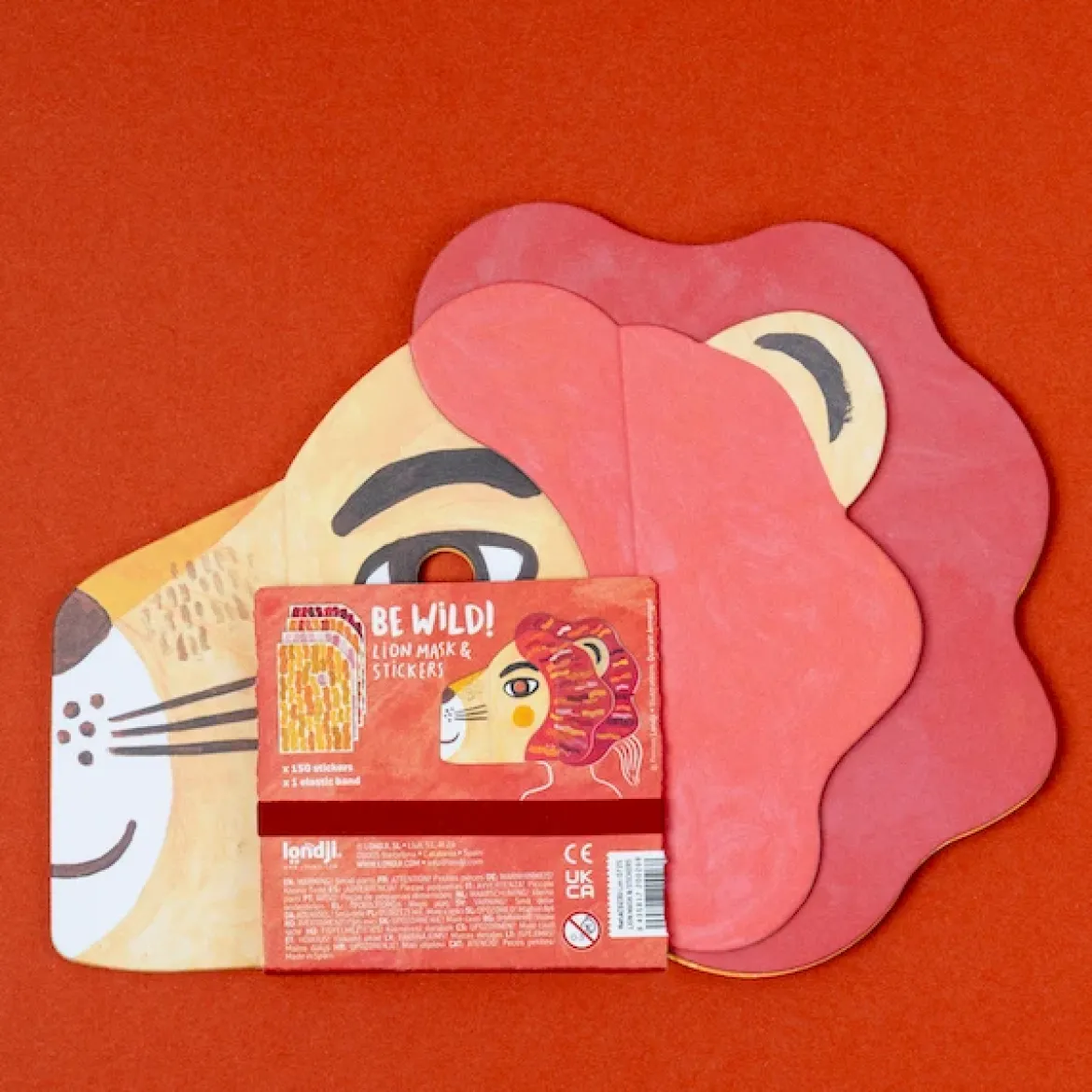 Bastelset | Be Wild! Lion Mask & Stickers
