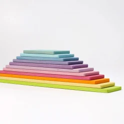 Bauplatten Pastell | 11 Teile