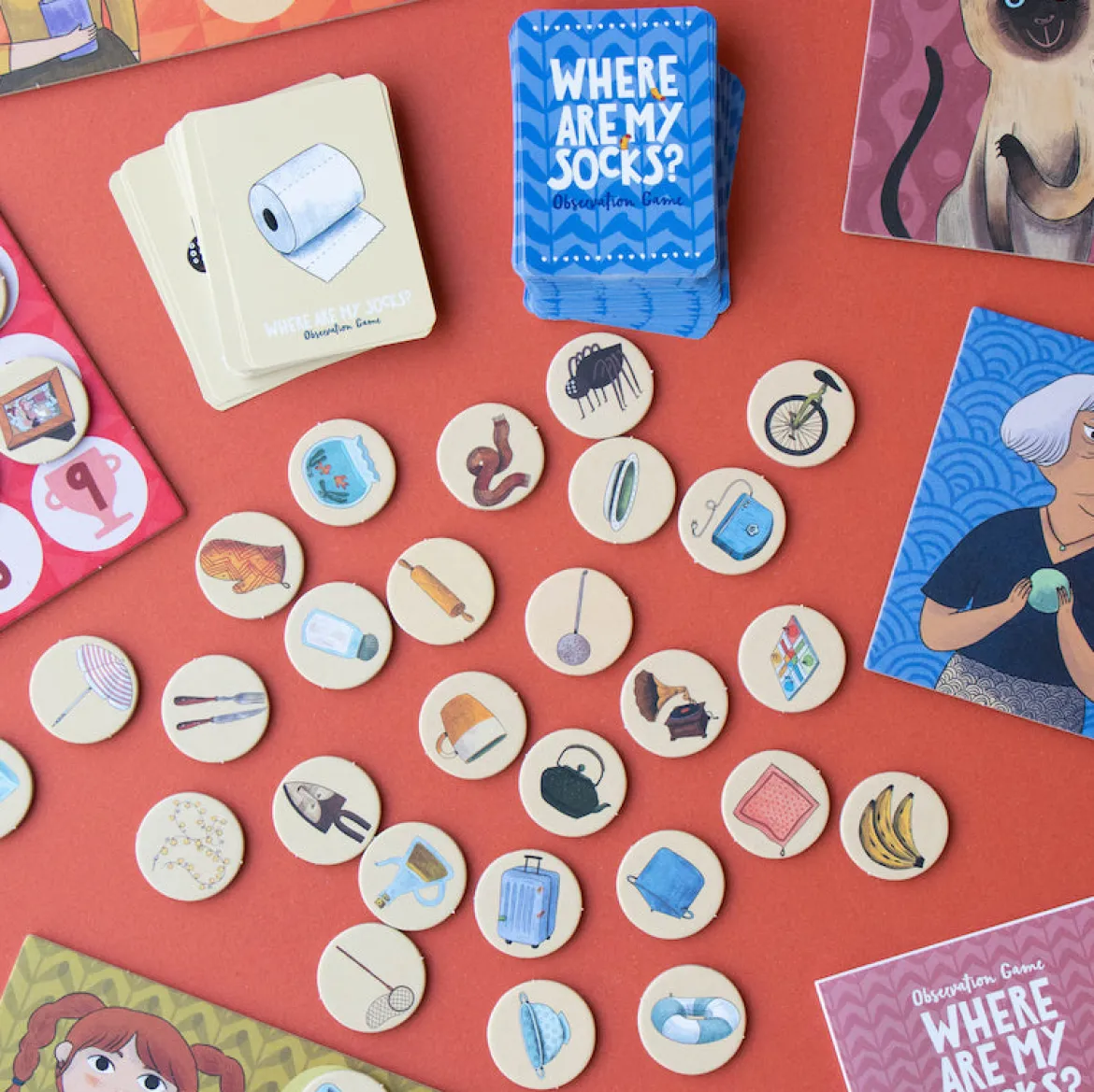 Beobachtungsspiel | Where are my socks?