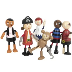 Biegepuppen Piraten-Figuren