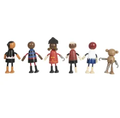 Biegepuppen Piraten-Figuren