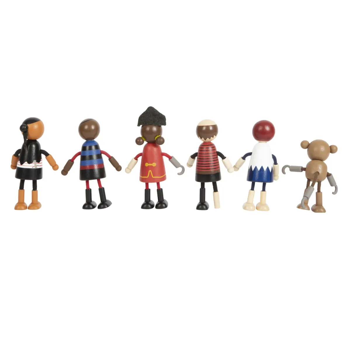 Biegepuppen Piraten-Figuren