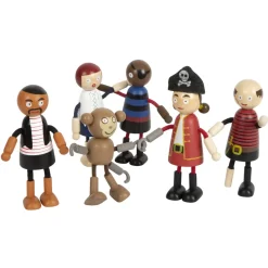 Biegepuppen Piraten-Figuren