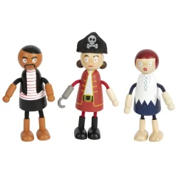 Biegepuppen Piraten-Figuren