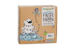 Bio-Kristall-Fingerfarben | 4er Set Mika