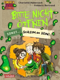 Bitte nicht öffnen, sonst … Schleim am Bein!