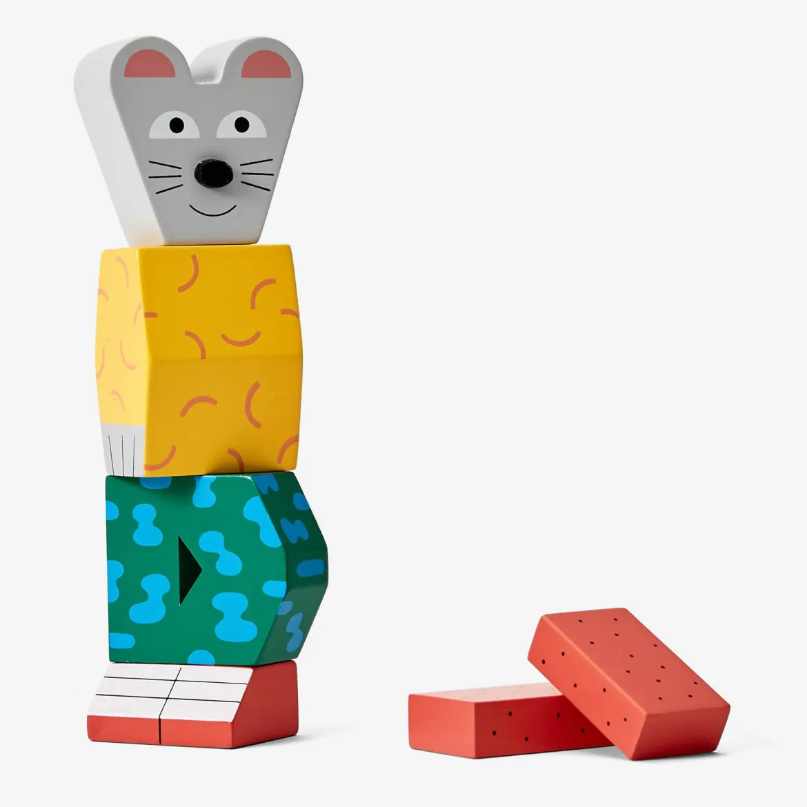 BLOCK PARTY | Holz Figuren | Maus