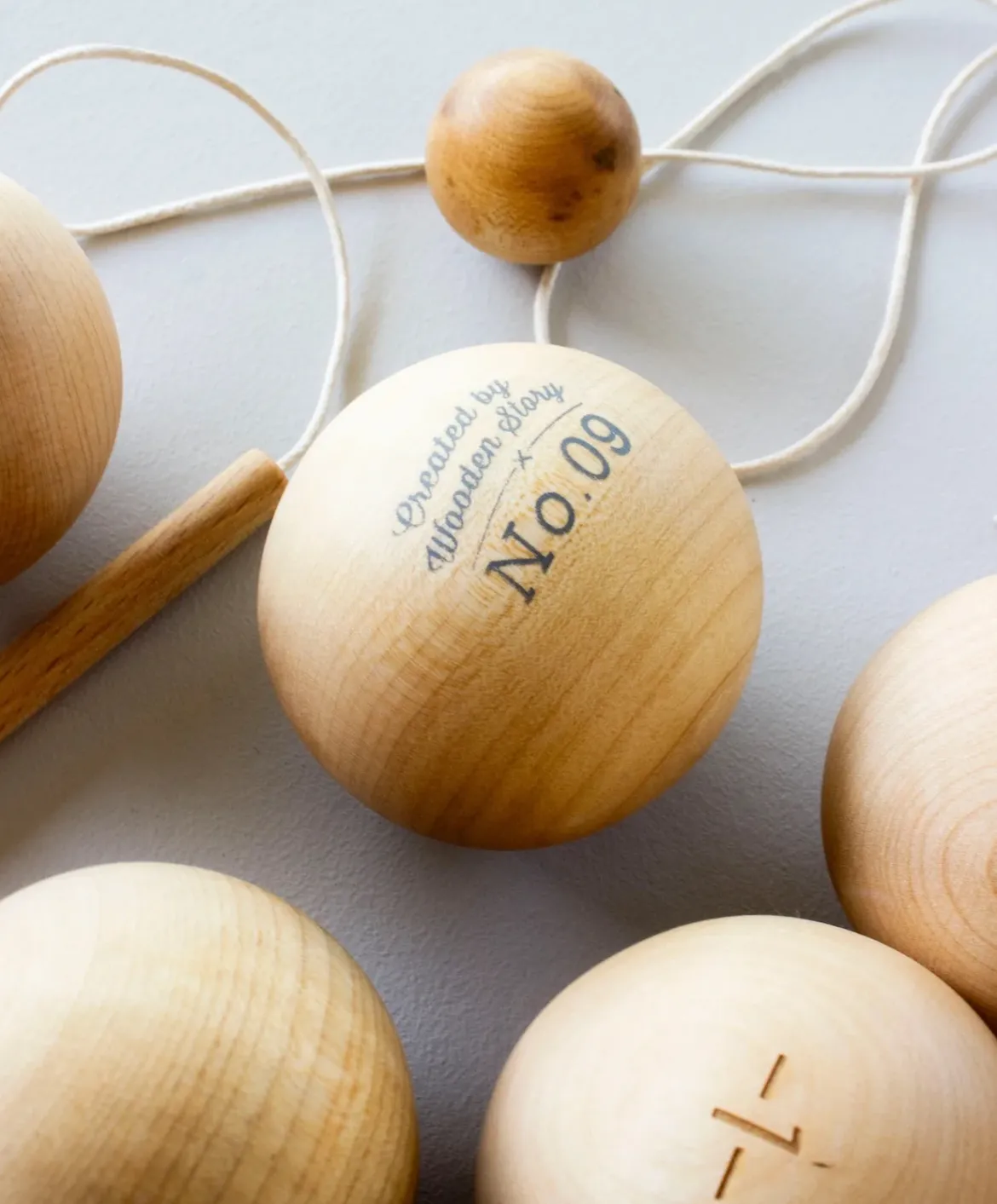 Boule Spiel aus FSC-zertifiziertem Massivholz