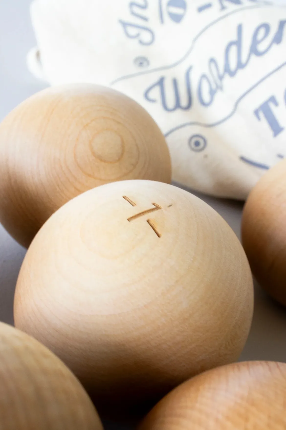 Boule Spiel aus FSC-zertifiziertem Massivholz