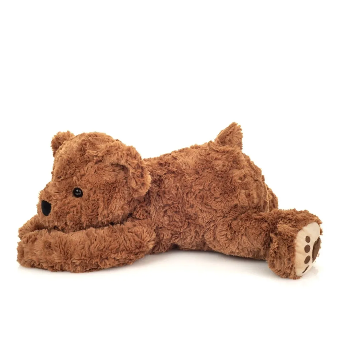 Brauner liegender Teddy | 40 cm