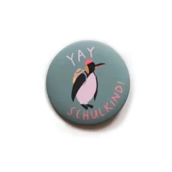 Button zur Einschulung | YAY SCHULKIND!