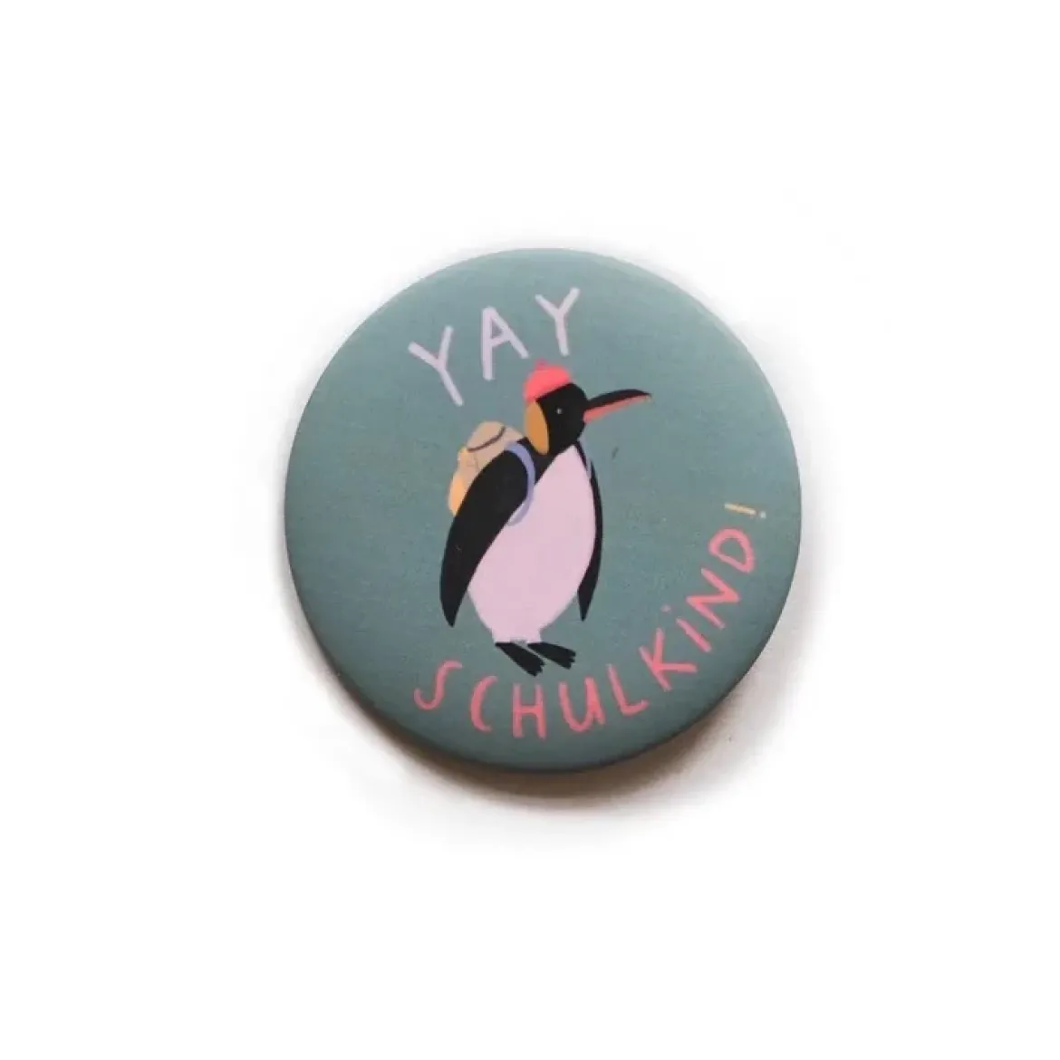 Button zur Einschulung | YAY SCHULKIND!