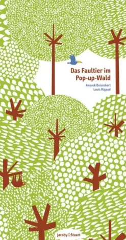 Das Faultier im Pop-up-Wald