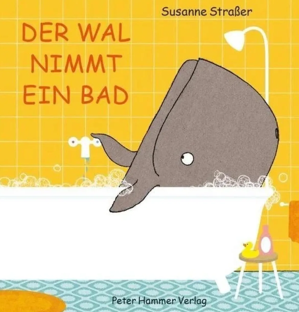 Der Wal nimmt ein Bad