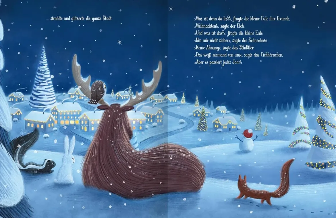 Die kleine Weihnachtseule