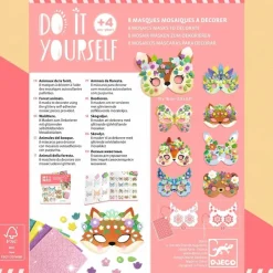 Do it Yourself | 8 Mosaik-Masken zum Dekorieren