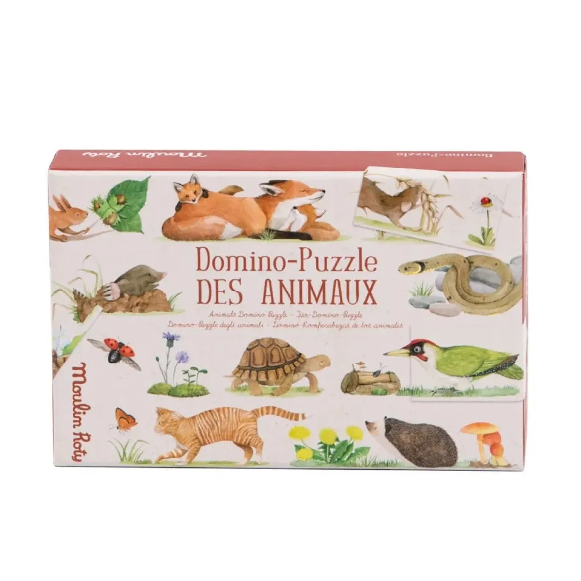 Domino Puzzle Tiere | 30 Teile