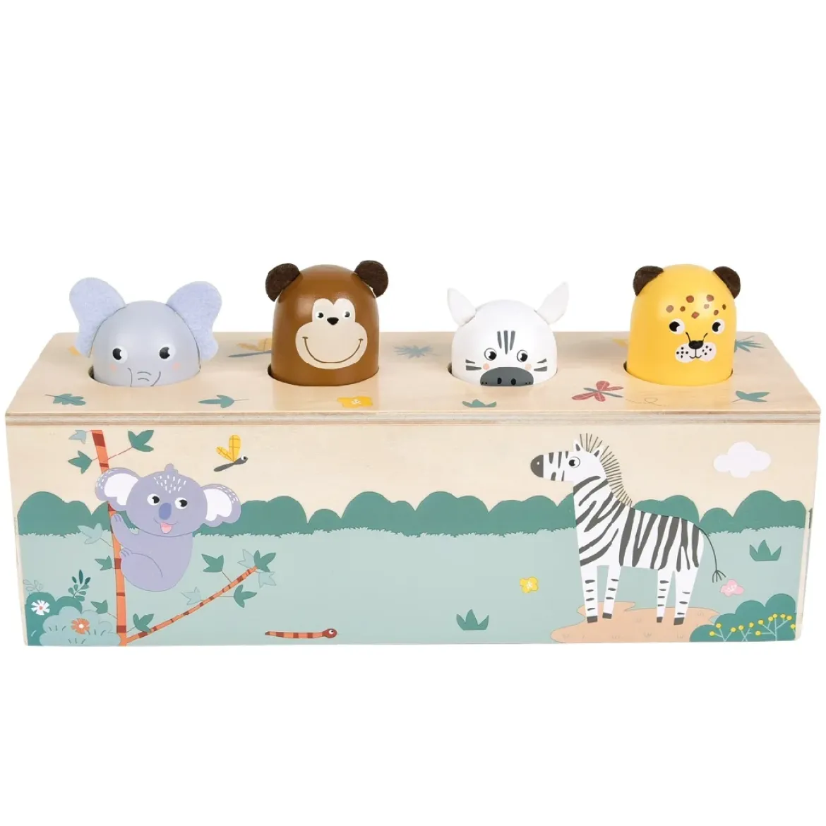 Drückspiel Tierlaute | Safari