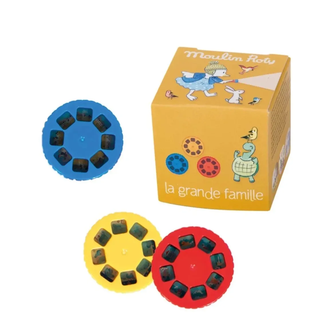 3 Drehscheiben für Projektionsleuchte | La Grande Famille