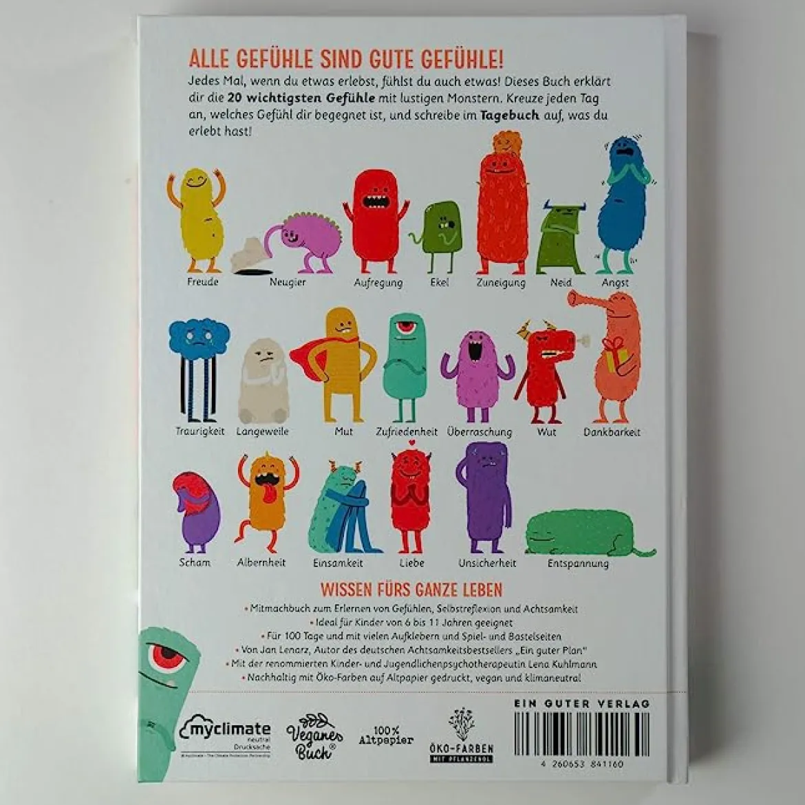 Ein gutes Gefühl | Gefühlstagebuch für Kinder