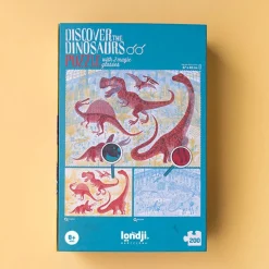 Entdeckerpuzzle Discover the Dinosaurs | 200 Teile