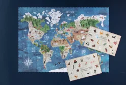 Entdeckerpuzzle Discover the World | 200 Teile